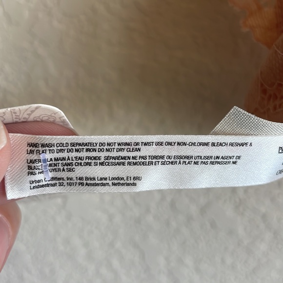 NWT Intimately Free People Everyday Lace Longline Bralette in Tuscany Size XS - Picture 10 of 12